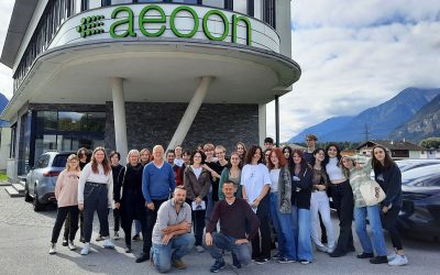 Innsbruck-Exkursion der 3GB zur Textildruck-Firma AEOON