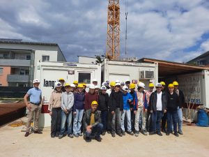 HTL1 Plus auf Baustellenbesichtigung bei Fa. LANG BAU GMBH