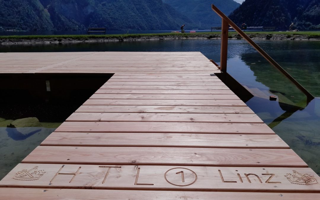 HTL1 Bau und Design Linz Badesteg Traunkirchen