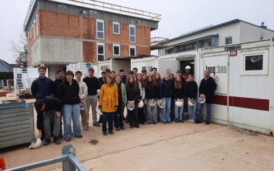 Baustellenbesuch des Lernbüros